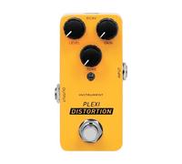 Fabater E -Gitar -Distortion Pedal Metal Case Plexi Classic British Rock Tone per Blues Rock Metal Players Orange Construction 9V Producenti