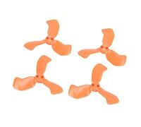 Fabater Eliche, 4 Eliche a 3 Pale Adatte per djis NEO 2 Drone PC Pagaie Sostitutive per Droni a Basso Rumore Leggere Tempo di Volo Prolungato (ORANGE)
