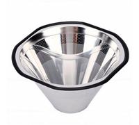 Fabater Filtro da caffè Riutilizzabile Adatto per Gocciolatori Kalita Wave 185 Pour Over e Macchine da caffè da 8 Tazze, Rete in Acciaio Inossidabile