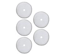 Fabater Filtro per caffè in Acciaio Inossidabile 304 da 5 Pezzi, Rete per Caffettiera Riutilizzabile Ultra Fine da 80 Maglie, Accessorio per Macchina da caffè Portatile Staccabile per un Sapore