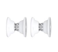 Fabater Forte Portatore Magnetico per per la Chiusura della Porta Ferma su, Campeggiatori e Rimorchi, compatibilità Versatile per Vari Veicoli, 2 Set Comoda Gestione (WHITE)