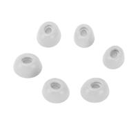 Fabater Gommini Auricolari in Memory Foam Morbidi di Ricambio per Cuffie Bluetooth Wireless IOS Pro 3 Adattamento per Uso Sportivo S/M/L 6 unità (grigio chiaro)