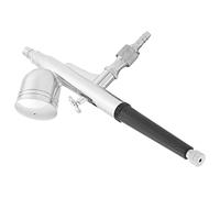 Fabater Gravity Feed Dual Action Airbrush Paint Spray Gun Kit (0.2mm) | Controllo preciso dei fluidi, capacità della tazza di 7 cc, body art con grafica, decorazione di torte, adatto ai