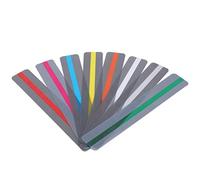 Fabater Guided Reading Strips, 8 Pezzi Evidenziatori Colorati Segnalibro | Strumento di lettura in plastica PVC, aiuto per la dislessia, frase di monitoraggio, per bambini principianti