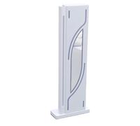 Fabater Il Supporto GPU RGB Regolabile Supporta la Base Verticale Magnetica Anti -sago con Sincronizzazione della Luce Divina per Giocatori in Lega di Alluminio (WHITE)
