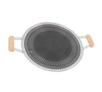 Fabater Induzione Compatibile con L'altopiano della Griglia Coreana, Riducendo Persino la Distribuzione del Calore per 4-6 Persone, il Rivestimento Anti-ritolare, Adatto per il Campeggio /