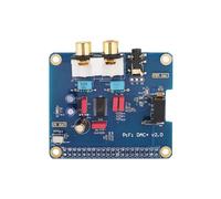 Fabater Interfaccia I2S PiFi DIGI DAC + Scheda Digitale HIFI DIGI per 3 Modello B / 2B / B, Aggiornamento di Fascia Alta PCM5122, Supporto 384 KHz 32 Bit, Placcato Oro e Uscita da 3,5 Mm