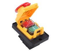 Fabater Interruttore Elettromagnetico a Pulsante, Interruttori Elettromagnetici di Arresto di Emergenza Industriali per Quadri Elettrici KEDU, Utensili Elettrici, Taglierine per Torni, 4