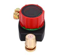 Fabater Interruttore Staccabatteria, Display Digitale a LED Interruttore Staccabatteria a Corrente Continua 12V 250A, Isolatore Principale con Misuratore di Tensione per Auto, Barca, Camion