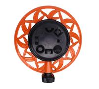 Fabater Irrigatore da Giardino, Irrigatore da Giardino con 8 Modelli di Spruzzo Regolabili, Base in Metallo Resistente con Torretta Girevole per Irrigare Aree di Forma Strana (Stile americano)