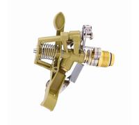 Fabater Irrigatore per Irrigazione, Spruzzatore Rotante a 360° in Lega di Zinco per Risparmio Idrico, Spruzzatore per Irrigazione con Angolo di Gittata Regolabile per Manutenzione di Ville,