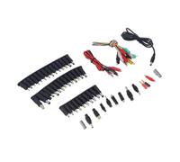 Fabater Kit Adattatore Caricatore Universale per Laptop da 58 Pezzi, Spina di Alimentazione CC Multifunzionale con Scatola di Immagazzinaggio per Dell, 12-24 V Regolabile