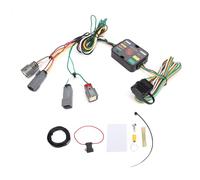Fabater Kit di Cablaggio del Rimorchio a 4 Vie per Bronco Sport 2021-2025, 56462, 118836, Convertitore di Riorganizzazione di Hitch Hitch, Cablaggio in Luce della Coda