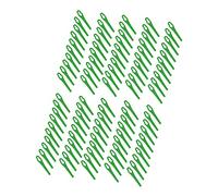 Fabater Lame da Taglio in Plastica da 100 Pezzi per Tosaerba, Sostituzione del Tagliaerba a Forma di Zucca, Accessori per Potatura da Giardino Anticorrosione (Green)