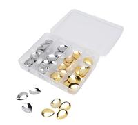 Fabater Lame Rotanti da Pesca in Acciaio Inossidabile da 80 Pezzi Spinnerbait Durevoli per Pescatori di Acqua Dolce e Salata