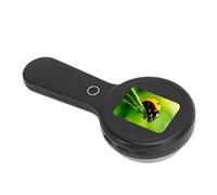 Fabater Lente D'Ingrandimento Digitale Portatile con Tecnologia Anti Shake e Ingrandimento 200X per Scopi Didattici Schermo da 2,0 Pollici (BLACK)