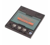 Fabater Lente per Saldatura Solare, Paralume LCD con Oscuramento Automatico, Strumenti Elettronici Orizzontali con 4 Sensori Ad DIN9-13, Regolabile in Continuo, Batteria Al Litio, Ricarica Solare,