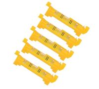 Fabater Livella a Bolla Mini Corda da 5 Pezzi Livella a Bolla per Sospesa, Livellatrice a Corda per Muratura, Impianti Idraulici, Grondaie e Piastrelle, Strumento per di Costruzione di Precisione in