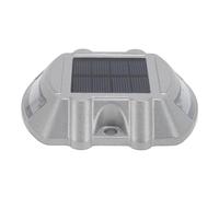 Fabater Luce Solare per Prigionieri Stradali, Rilevamento Sensibile Al Risparmio Energetico Indicatore di Percorso a LED Solare Alta visibilità Lega di Alluminio IP68 Impermeabile per