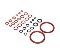 Fabater Macchina da caffè di Lunga Durata o Rondella di Sigillo per la Durata Eccezionale da 15 Pacchetti per gli Appassionati di caffè e Rosso (30PCS)