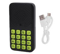 Fabater Macchina del Suono, Generatore di Suoni Elettronico Portatile con 16 Effetti: Buu, Clacson, Applausi, Lupo, Scherzo Divertente, Regalo per Bambini e Ragazzi. (Black)