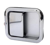 Fabater Maniglia per Porta Esterna, Sostituzione Maniglia per Porta Esterna Anteriore in Metallo con Placcatura Cromata per Modello TJ Dal 1997 Al 2006, Compatibile con CJ7 e Scrambler (Anteriore