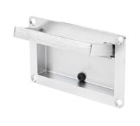 Fabater Maniglie Artistiche Ad Incasso in Lega di Zinco con Barra Respingente per Yacht, Adatte per Porte di Accesso, Elegante Maniglia di Sollevamento a Incasso per Portello