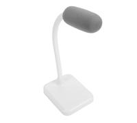 Fabater Microfono a Collo di Cigno con Cancellazione del Rumore per Giochi su PC e Lezioni Online Design Flessibile 3,5 Mm 4,41x3,54x11,02 Pollici