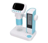 Fabater Microscopio Digitale Portatile Compatto 8 Luci LED 1080P per Bambini Adulti Perfetto per L'educazione Scientifica