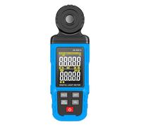 Fabater Misuratore di Illuminazione Digitale 0,1~300000L -Le Aziende a Temperatura Ambiente di Manodopera Supportano un Inferno per L'ospedale Scolastico, 5 Numery -color LCD Screen (SK-8301A)