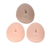 Fabater Modello 3D in Silicone per Ombelico, Display per Pratica di Piercing all'Ombelico 3 Pezzi per l'insegnamento dell'agopuntura Alla Ricerca Medica, Kit Modello di Parte dell'Ombelico in