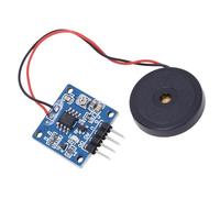 Fabater Modulo Sensore di Vibrazione Piezoelettrico 5.0V DC AD/DO Modulo Interruttore di Vibrazione Uscita di Tensione Analogica per l'interazione del Tamburo Elettronico