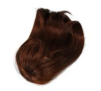 Fabater Parrucca per Bambola 1/6 con Snodo Sferico, Capelli Corti in Seta Ad Alta Temperatura con Frangia, Parrucca di Ricambio in Rete Elastica Simulata del Cuoio Capelluto per lo Styling Fai da Te