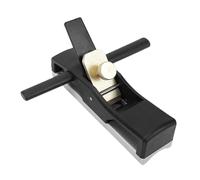 Fabater Pialla a Mano da Banco per Levigatura del Legno, Pialla per Legno da 17 Cm con Base in Lega di Alluminio, a Blocco per Tagli di Levigatura del