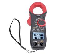 Fabater Pinza Amperometrica Digitale 6000 Conteggi Tester di Tensione AC DC 600A con Range Automatico per Elettricisti Tecnici ABS