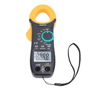 Fabater Pinza Amperometrica Digitale TRMS Multimetro NCV con Range Automatico per Tester di Tensione Corrente con Test Diodi di Resistenza Condensatore per Elettricisti e Bricolage