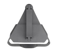 Fabater Porta Al Tetto Satellitare Elegante Design Meteo Asta Resistente per il a Grigio Vivente a Doppio Blocco di Blocco in Alluminio