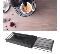 Fabater Portacapsule per caffè in Ferro, Supporto per Riporre 40 Pezzi, Cassetto Portacapsule per Bancone della , Piccolo Organizer per Capsule di caffè per , Utensili per Salvaspazio