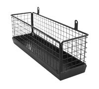 Fabater Portaombrelli, Portaombrelli in Metallo a Parete per 4 Ombrelli, da Ingresso con Serbatoio dell'Acqua Rimovibile per Corridoio Hotel Home Office
