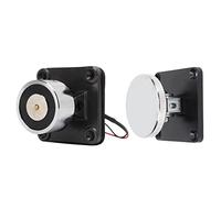 Fabater Protezione Antincendio Supporto Elettromagnetico per Porta Montato a Parete, di Aspirazione 80 Kg Antifumo Normalmente Aperto per Fuga di Emergenza, Pulsante di Rilascio Manuale, Lega di