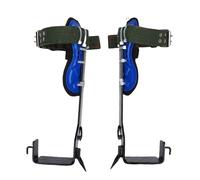 Fabater Puntali per Arrampicata sugli Alberi Durevoli Scarpette da Arrampicata su Palo in Acciaio Inossidabile con Pedale Antiscivolo per la Registrazione e la Raccolta di Frutta, Resistenti