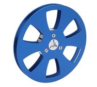 Fabater Roll a Nastro Vuoto Leggero 5 in Rotolo di Registrazione per Alcuni Studi in Lega di Alluminio 6 Fori [rotoli su registratore] (BLUE)