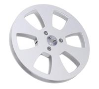 Fabater Roll a Nastro Vuoto Leggero 5 in Rotolo di Registrazione per Alcuni Studi in Lega di Alluminio 6 Fori [rotoli su registratore] (SILVER)