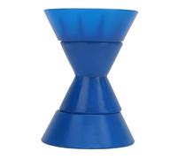 Fabater Rullo per Prua da 4 Pollici con Albero da 1/2 Pollice, Rullo per Rimorchio Blu in PU Resistente Ai Graffi per Yacht, Parte Durevole del Rimorchio per Barche Che Ammortizza Gli Urti