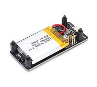 Fabater Scheda di Alimentazione UPS, Circuito Batteria Ottimizzato con 6 Ore di Standby e Indicatore Livello Carburante MAX17040G, Alimentatore per con Batteria Al Litio da 1000 MAh per