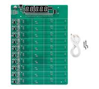 Fabater Scheda di Attivazione Batteria 'orologio, Tester di Ricarica Rapida con Indicatori LED per S1 S2 S3 S4 S5 S6 S7 S8 S9 S10 Ultra1 Ultra2, Supporta 1-40 Batterie