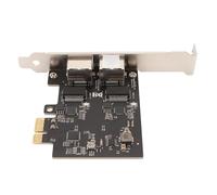 Fabater Scheda di Rete Ethernet, Scheda di Rete a Doppia Porta RTL8125B PCIe 2.5G 2500M 1000M per Desktop