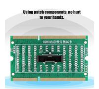 Fabater Scheda di Test Diagnostica SO-DIMM per Laptop DDR2 DDR3 DDR4 (DDR3) | Scheda post-test con indicatori LED, supporta l\'interfaccia avanti e indietro, per la riparazione della scheda madre del