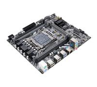Fabater Scheda Madre da Gioco X99 per Scheda Madre del Computer LGA 2011-3 DDR4 a 4 128 Gb M.2 Nvme NGFF Serial ATA 3.0 6 Gb/S PCI E Gigabit LAN per I7