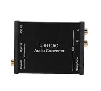 Fabater Scheda USB, SupportO 10/8.1/8/7/XP, Plug and Play, Convertitore DAC USB, Desktop per Laptop